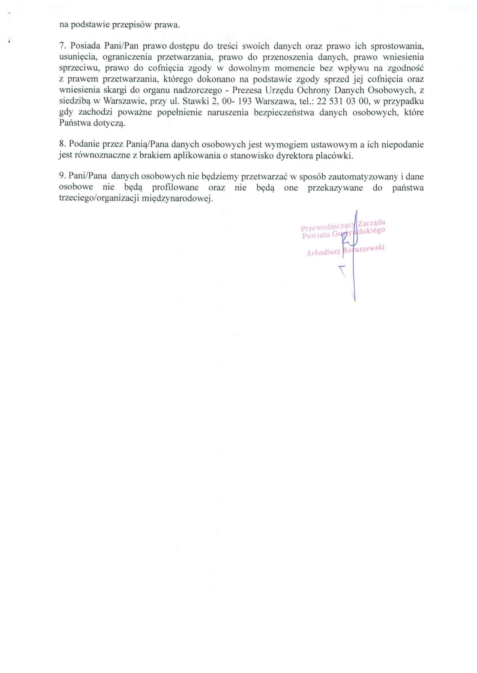 konkurs na stanowisko dyrektora liceum oglnoksztaccego z oddziaami dwujzycznymi w gostyninie5