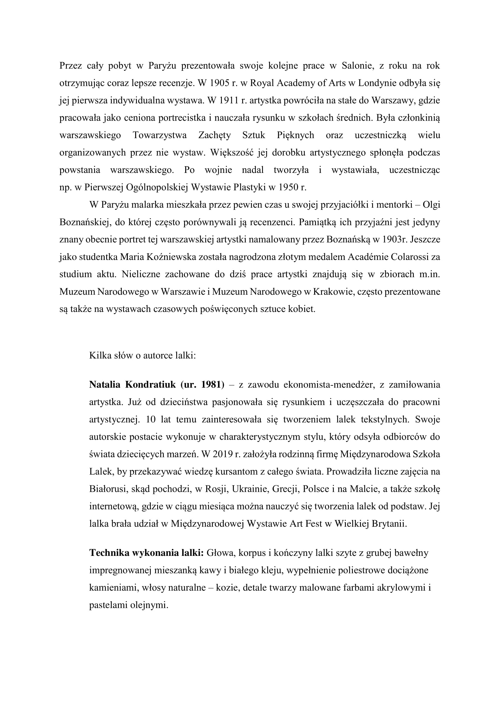 Scenariusz wystawy MAZOWSZE W SPÓDNICY II WERSJA 11