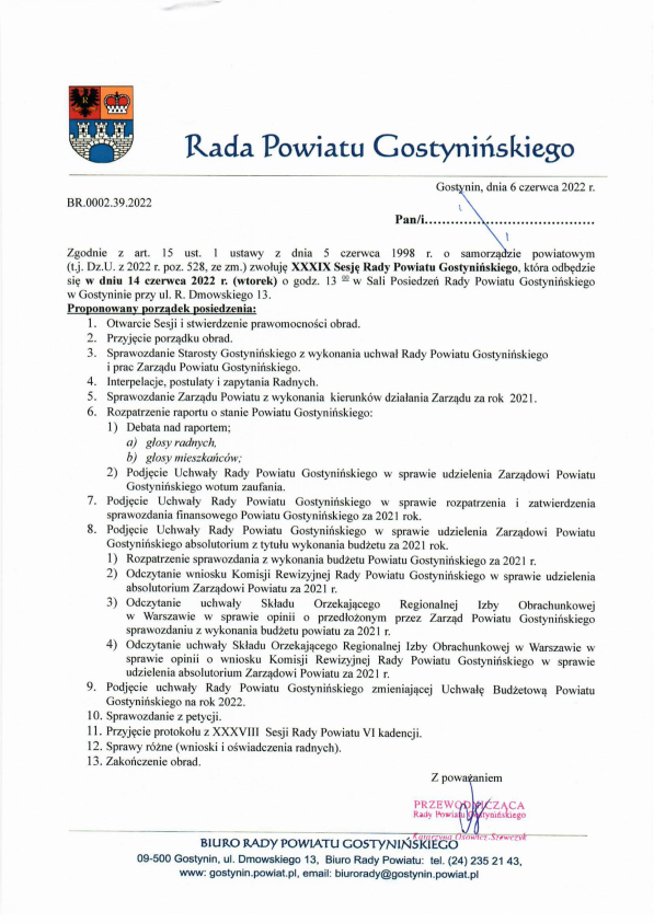 XXXIX Sesja RPG